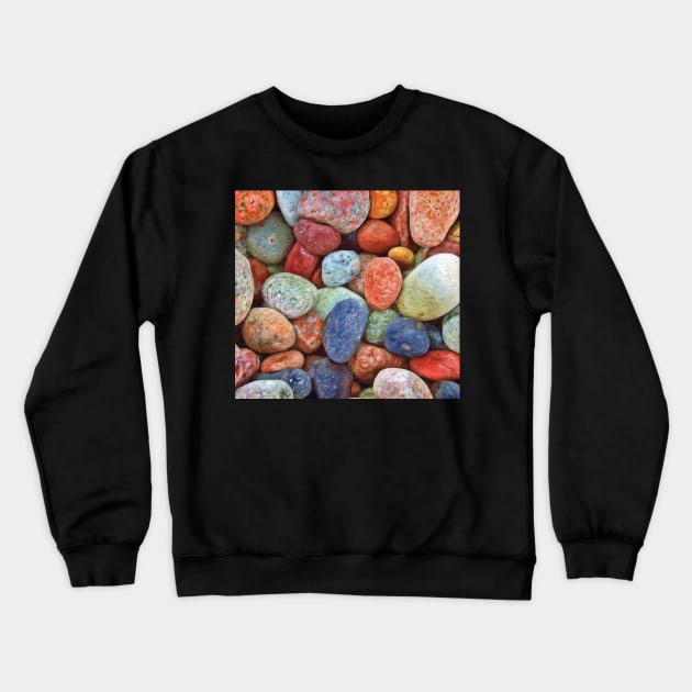 Colour pebbles Crewneck Sweatshirt by Ur Destiny 